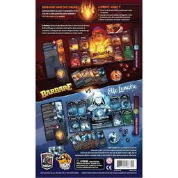 Dice Throne: Saison 1 - Barbare vs Elfe Lunaire Back