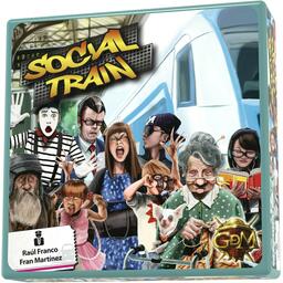 Social Train Cover 3d