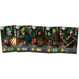 Paladins du Royaume de l'Ouest Cartes