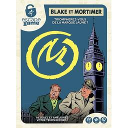Escape Game: Blake et Mortimer - La Marque Jaune Cover