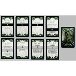 Horreur à Arkham: La Chèvre Noire des Bois Cartes