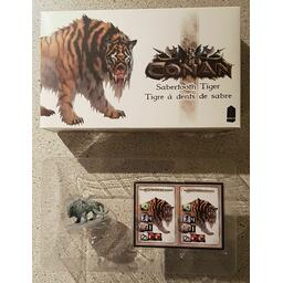 Conan: Tigre à Dents de Sabre Eclate