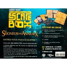 Escape Box: Le Seigneur des Anneaux Back
