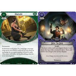 Horreur à Arkham: Le Jeu de Cartes - Le Musée Miskatonic Cartes