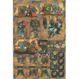 Warhammer 40,000: Heroes of Black Reach - Orks Reinforcement Tuiles