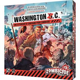 Zombicide: 2nd Édition - Washington Z.C. Français Cover 3d