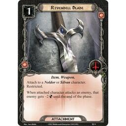 Le Seigneur des Anneaux: Le Jeu de Cartes - La Route vers Fondcombe Carte