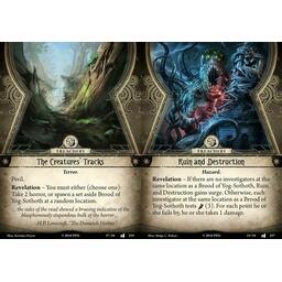 Horreur à Arkham: Le Jeu de Cartes - Aux Frontières du Visible Cartes