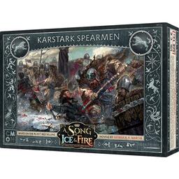 Le Trône de Fer: Le Jeu de Figurines - Lanciers de la Maison Karstark Cover 3d