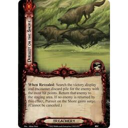 Le Seigneur des Anneaux: Le Jeu de Cartes - Deck Cauchemar - Voyage le Long de l'Anduin Carte