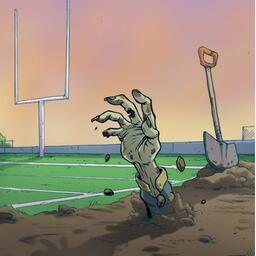 Zombies vs Cheerleaders Artwork