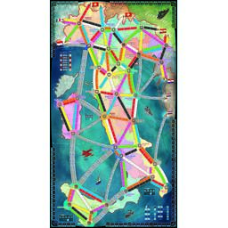 Les Aventuriers du Rail: Map Collection 7 - Japan & Italy Map