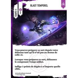 Mage Noir: Voie du Plieur de Temps Carte