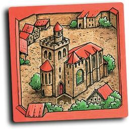 Carcassonne: Maire & Monastères Tuile