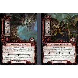 Le Seigneur des Anneaux: Le Jeu de Cartes - Deck Cauchemar - Passage Dans la Forêt Noire Cartes