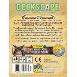 Deckscape: Pirates vs Pirates - L'Île au Trésor Back