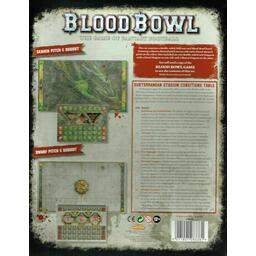 Blood Bowl: The Game of Fantasy Football - Skaven and Dwarf Pitch Back