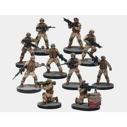 Mars Attacks: Le Jeu - Soldats US Figurines