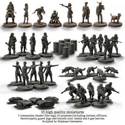 V-Sabotage: Expansions Miniature Pack Figurines