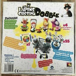 Dobble: The Lapins Crétins Back 3d