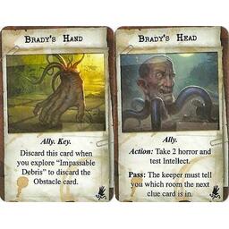 Les Demeures de l'Épouvante: Jusqu'à ce que la Mort nous Sépare Cartes