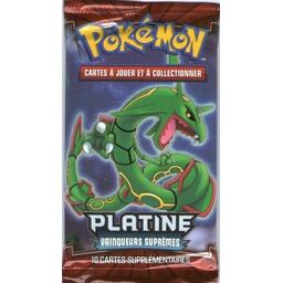 Pokémon: Platine - Vainqueurs Suprêmes - Booster Cover