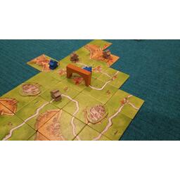 Carcassonne: Extension 8 - Bazars, Ponts et Forteresses Zoom