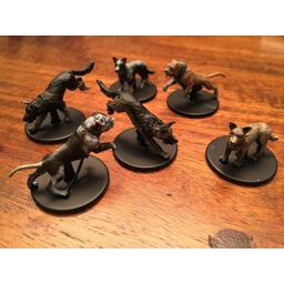 Zombicide: Box of Dogs Set #6 - Dog Companions Figurines