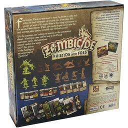 Zombicide: Friends and Foes English Back 3d