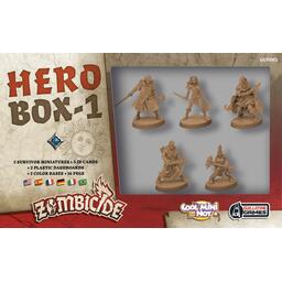 Zombicide: Black Plague - Hero Box 1 Cover