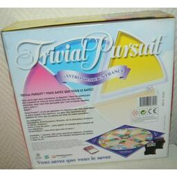 Trivial Pursuit: Gastronomie en France Back 3d