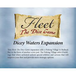 Fleet: The Dice Game - Dicey Waters Cover
