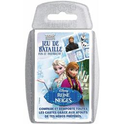 Top Trumps: Jeu de Bataille - Reine des Neige Cover 3d