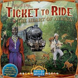 Les Aventuriers du Rail: Map Collection 3 - The Heart of Africa Cover