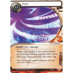 Android: Netrunner - Infimes Quantités Carte