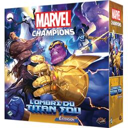 Marvel Champions: Le Jeu de Cartes - L'Ombre du Titan Fou Cover 3d