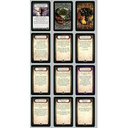 Horreur à Arkham: La Chèvre Noire des Bois Cartes
