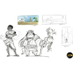 Ishtar: Les Jardins de Babylone Artwork