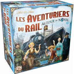 Les Aventuriers du Rail: Autour du Monde Cover 3d
