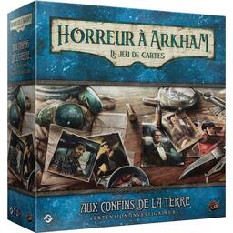 Horreur à Arkham: Le Jeu de Cartes - Aux Confins de la Terre Cover 3d