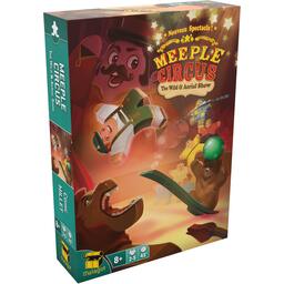 Meeple Circus: The Wild Animal & Aerial Show Cover 3d