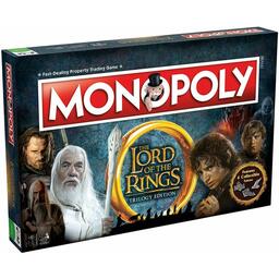Monopoly: The Lord of the Rings - Trilogy Edition 2017 Cover 3d