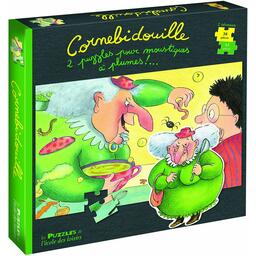 Cornebidouille: 2 Puzzles Pour Moustiques à Plumes ! Cover 3d