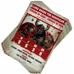 Blood Bowl: Le Jeu de Football Fantastique - Pack de Cartes d'Équipe - Élus du Chaos Cartes