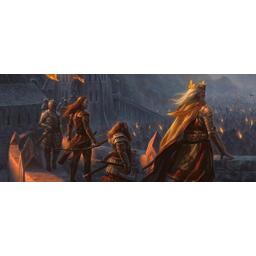 Le Seigneur des Anneaux: Le Jeu de Cartes - La Trahison de Saroumane Artwork