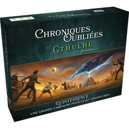Chroniques Oubliées: Cthulhu - Initiation au Jeu d'Aventures - Quintessence Cover 3d