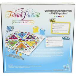 Trivial Pursuit: Édition Famille Back 3d