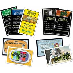 Monopoly: Rick and Morty Français Cartes