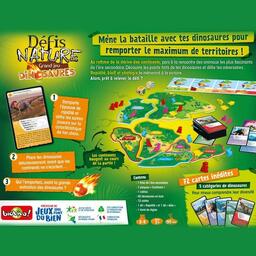 Défis Nature: Grand Jeu - Dinosaures Back