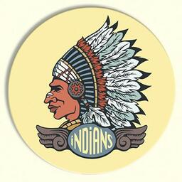 Skull & Roses Red Idians